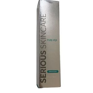 SERIOUS SKINCARE PURE PEP 30% PURE PEPTIDE & NEUROPEPTIDE CREAM 2 fl oz / 59 ml